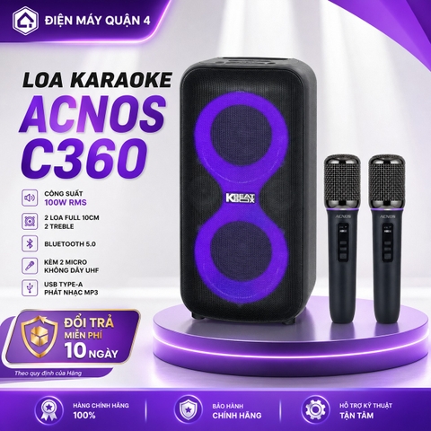 Loa Karaoke ACNOS C360