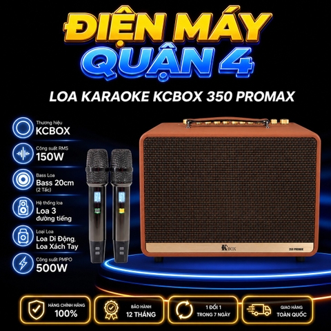 LOA KARAOKE KCBOX 350 PROMAX