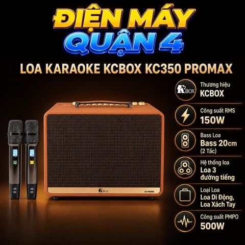 LOA KARAOKE KCBOX KC350 PROMAX