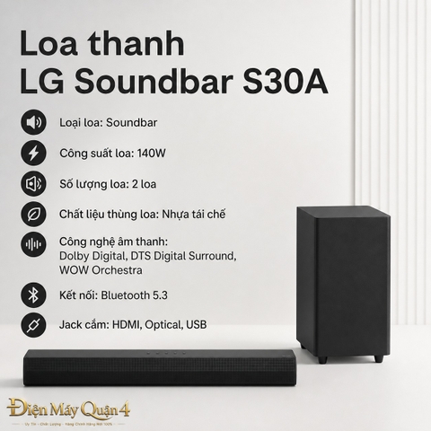 Loa thanh LG Soundbar S30A