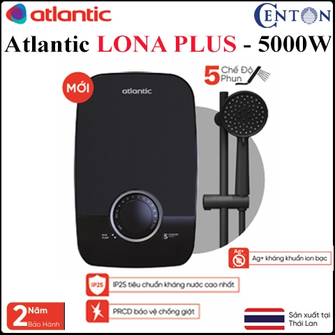 Máy nước nóng trực tiếp Atlantic Lona Plus 5000 5000W