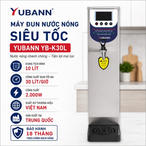 Máy đun nước nóng tự động Yubann YB-K30L