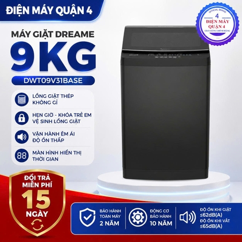 Máy Giặt Dreame Giặt 9KG DWT09V31BASE