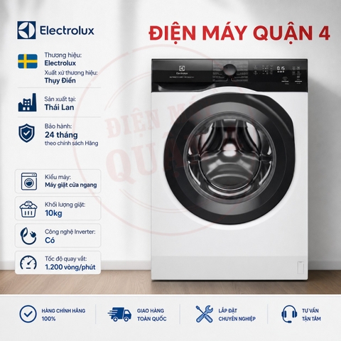 Máy giặt Electrolux Inverter 10 kg EWF1024D3EC
