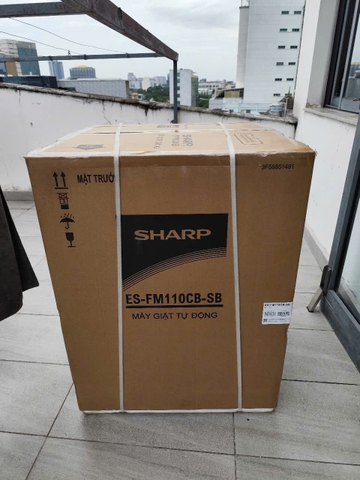 Máy giặt Sharp Inverter 11 kg ES-FM110CB-SB