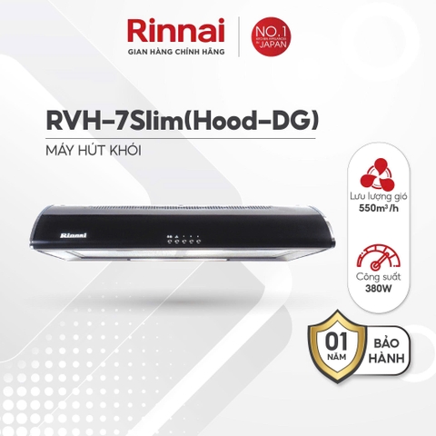 Máy hút mùi 70cm Rinnai RVH-7Slim(Hood-DG)