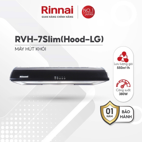Máy hút mùi 70cm Rinnai RVH-7Slim(Hood-LG)