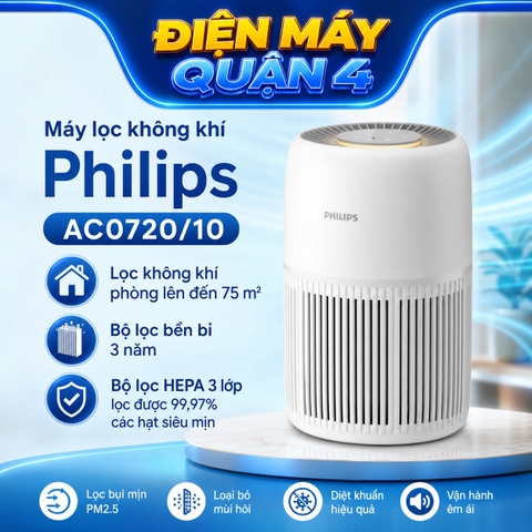 Máy lọc không khí Philips AC0720/10