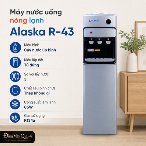 Máy nước uống nóng lạnh Alaska R-43