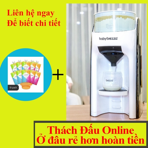 Máy pha sữa Baby Brezza Formula Pro Advanced thế hệ 2