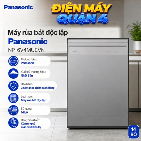 Máy rửa bát độc lập Panasonic NP-6V4MUEVN