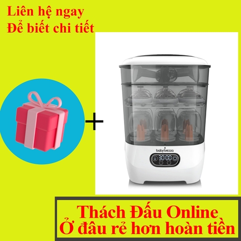 Máy tiệt trùng sấy khô Baby Brezza - Hàng chính hãng