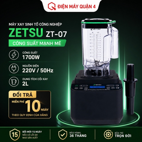 Máy xay sinh tố công nghiệp Zetsu ZT-07