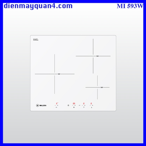 Bếp từ 3 vùng nấu Malloca MI 593W