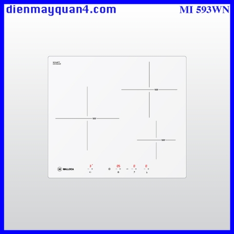 Bếp từ 3 vùng nấu Malloca MI 593 WN