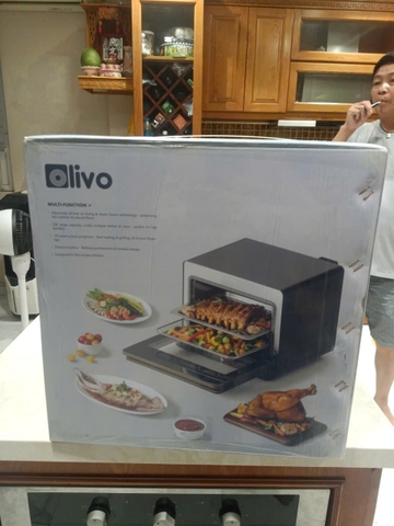 Nồi Chiên Hấp Đa Năng OLIVO SteamFry Xtra