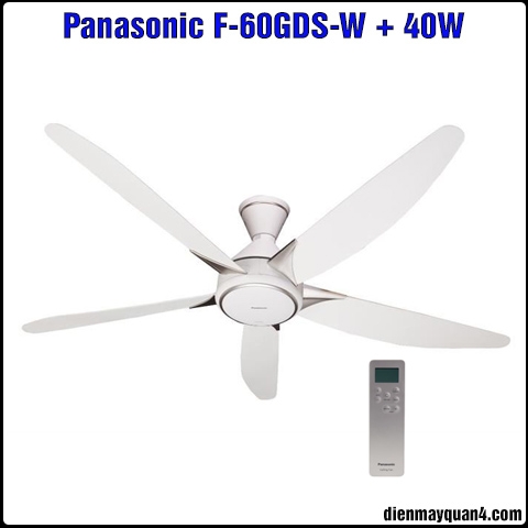 Quạt trần Panasonic 5 cánh F-60GDS-W