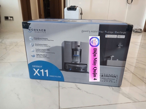 Robot hút bụi lau nhà Ecovacs DEEBOT X11 OmniCyclone