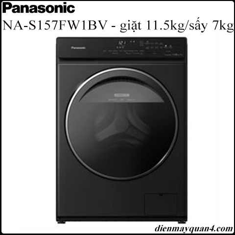 Máy giặt sấy Panasonic Inverter giặt 11.5 kg - sấy 7 kg NA-S157FW1BV