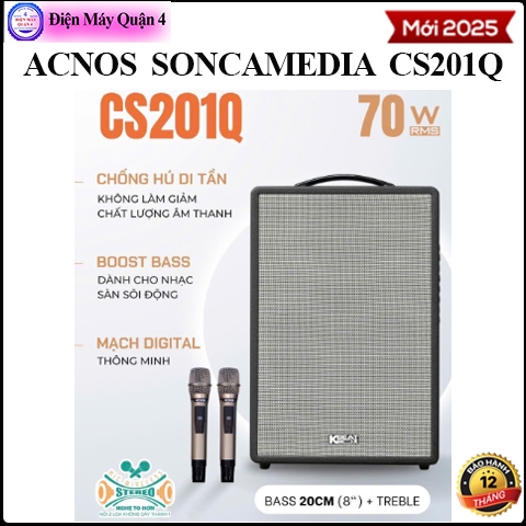 Loa Karaoke Acnos SONCAMEDIA CS201Q