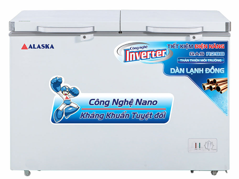 Tủ đông Alaska Inverter 396 lít BCD-5568CI