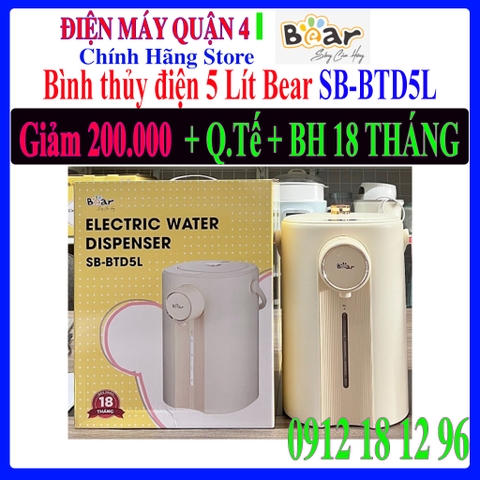 Bình thủy điện Bear SB-BTD5L , giá cực tốt