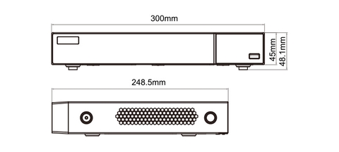 Đầu ghi hình TVT 8 kênh IV-S3008H1-B1-B