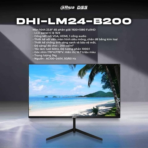 Màn Hình LCD Dahua DHI-LM24-B200S