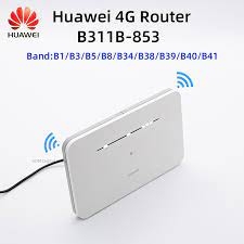 Bộ phát Wifi 3G/4G LTE Huawei B311B-853 tốc độ 150Mbps. Hỗ Trợ 32 User, 1 WAN/LAN + 3 LAN 1Gb