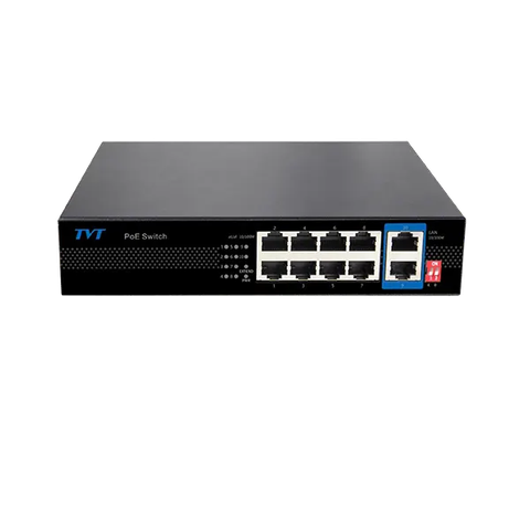 Thiết bị chuyển mạch POE TVT TD-B2208S1-PEU
