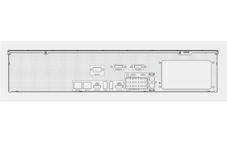 Đầu ghi hình TVT 64 kênh 8HDD IV-3364H8-A3H