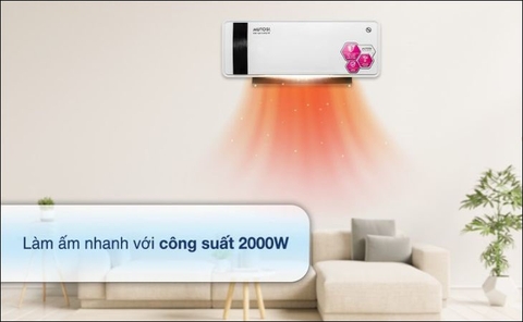 Tư vấn chọn mua quạt sưởi phù hợp với không gian gia đình bạn