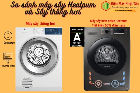 So sánh máy sấy thông hơi, máy sấy ngưng tụ và máy sấy bơm nhiệt
