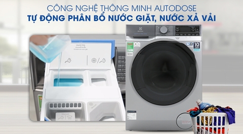 Công nghệ AutoDose trên máy giặt Electrolux là gì? Có gì đặc biệt?