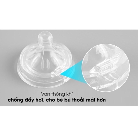 Philips Avent Núm ty mô phỏng tự nhiên cho trẻ sơ sinh vỉ đôiSCF651.23