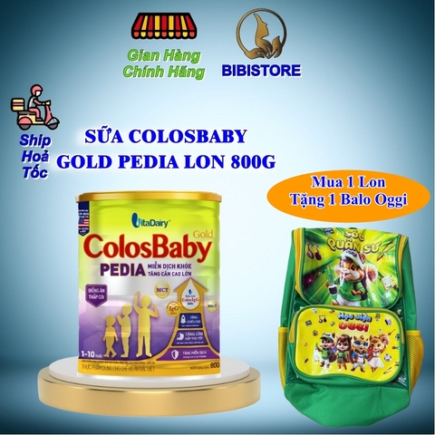 Sữa ColosBaby Gold Pedia 800g Dành Cho Trẻ 1-10 Tuổi