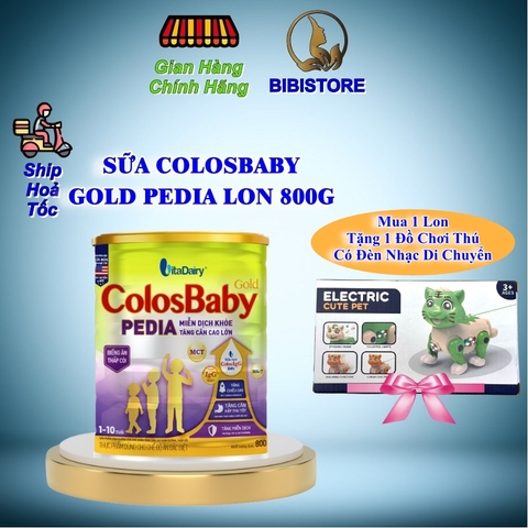 Sữa ColosBaby Gold Pedia 800g Dành Cho Trẻ 1-10 Tuổi