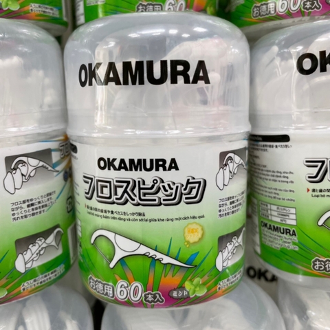 Tăm chỉ kẻ răng Okamura