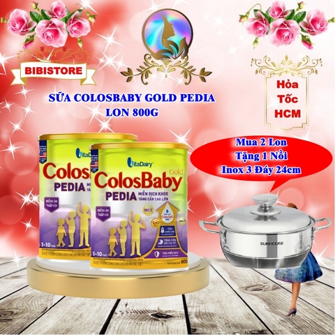 Sữa ColosBaby Gold Pedia 800g Dành Cho Trẻ 1-10 Tuổi