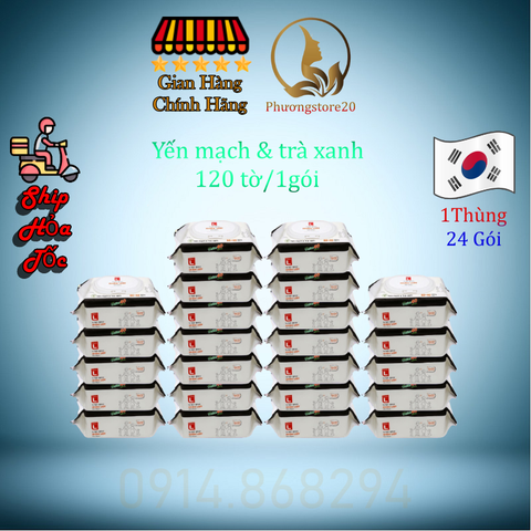 Khăn Ướt Lotte Choice L Hàn Quốc Gói 120 Miếng