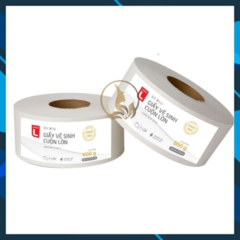 Giấy Vệ Sinh Cuộn Lớn Choice L Lotte Hàn Quốc 2 Lớp 600g