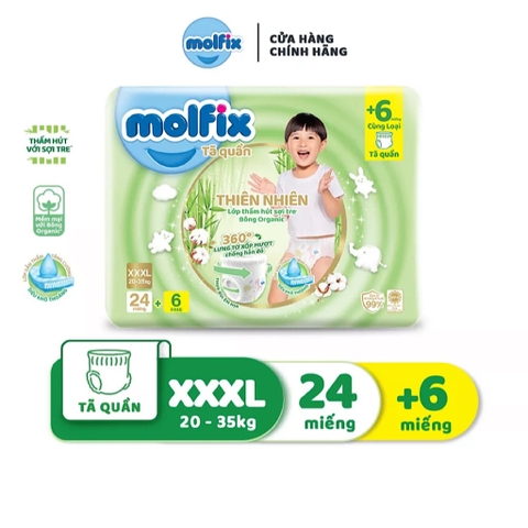 Tã Quần/Dán/Miếng Lót Molfix Jumbo Đủ Size