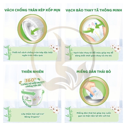 Tã dán Molfix XL (62+2) Super Jumbo