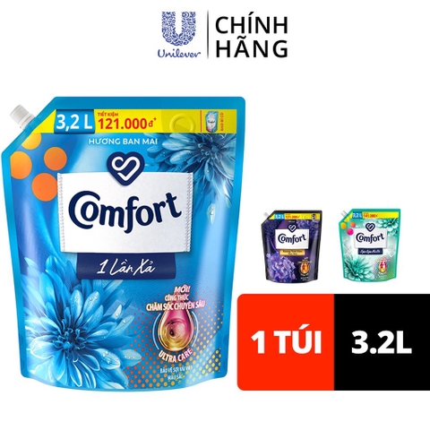 Nước xả làm mềm vải Comfort túi