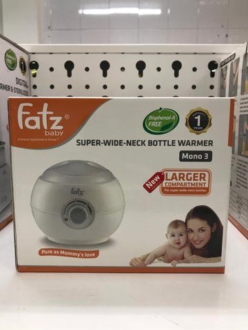 Máy hâm sữa bình cổ siêu rộng FatzBaby-FB3027SL