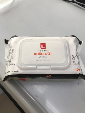Khăn Ướt Lotte Choice L Hàn Quốc Gói 120 Miếng
