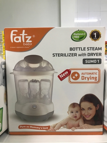 Máy tiệt trùng sấy khô bình sữa bằng điện Fatzbaby-FB4906SL