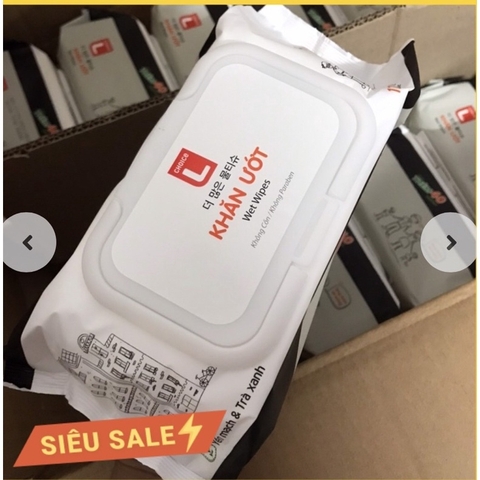 Khăn Ướt Lotte Choice L Hàn Quốc Gói 120 Miếng