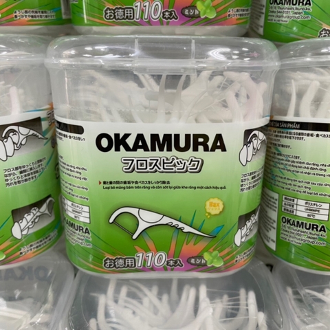 Tăm chỉ kẻ răng Okamura