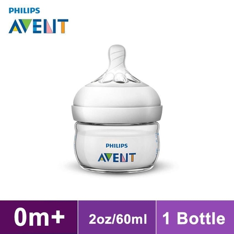 (SCF039.17) B.sữa mô phỏng TN Philips Avent ,trẻ từ 0 tháng (60ml-đơn)